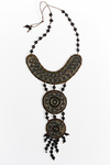 Hanging Medallion Necklace by Charles M. Brown