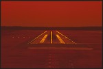 Jacksonville International Airport Runway Lights 3 by Lawrence V. Smith