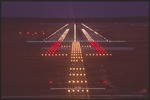 Jacksonville International Airport Runway Lights 9 by Lawrence V. Smith