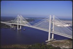 Dames Point Bridge Aerials 1 by Lawrence V. Smith