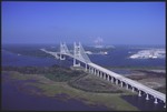 Dames Point Bridge Aerials 11 by Lawrence V. Smith