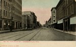 Postcard: Bay Street from Ocean Street, Jacksonville, Florida; 1900's