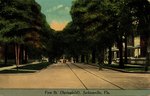 Postcard: First St. (Springfield), Jacksonville, Florida