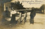Postcard: Couple with Fishing Catch, St. Augustine, Florida