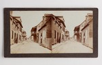 Stereograph Card: St George Street, This is the Business Street of St. Augustine, Florida; Undated