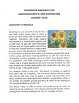 Newsletter August 2020 by Mandarin Garden Club