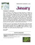 Newsletter January 2020 by Mandarin Garden Club