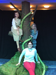 Maria Atilano with Hannah Cereghino and Maureen McCluskey, the director of A Midsummer Night's Dream by University of North Florida