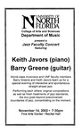 Program: UNF Dept. of Music Faculty Concert Nov. 14, 2002