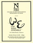 Program: UNF Wind Ensemble Feb. 24, 2001