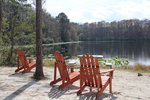 Deck Chairs Overlooking Lake Oneida by Dr. Michelle DeDeo