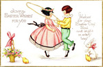 Easter Postcard, Edna- Mrs. R. H. Walker, 1926 by Edna Boddie