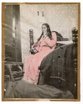 Photograph: Portrait, Woman On The Telephone by R. Lee Thomas