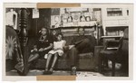 Photograph: Portrait, Three People On A Sofa by R. Lee Thomas