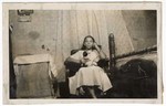 Photograph: Portrait, Unidentified Woman With Telephone by R. Lee Thomas