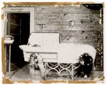 Photograph: Portrait, Unidentified Person In Casket by R. Lee Thomas
