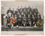 Photograph: Group Portrait, Unidentified People In Church by R. Lee Thomas