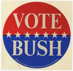 Vote Bush campaign sticker