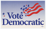 Vote Democratic sticker