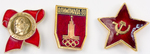 Assorted Lapel Pins of the Soviet Union