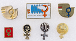 Assorted Womens Groups Lapel Pins