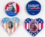 Assorted Hillary Clinton Campaign Buttons
