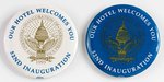 Bill Clinton 52nd Inauguration Buttons