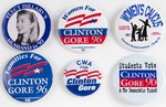 Assorted Bill Clinton Campaign Buttons