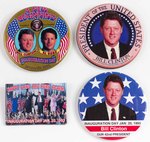Assorted Bill Clinton Campaign Buttons