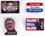 Assorted Bill Clinton Political Buttons