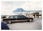 Air Force One and Presidential Limousine, 1996