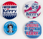 Assorted John Kerry Campaign Buttons