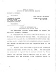 State of Florida Division of Adminstrative Hearings: Notice of Appearance and Compliance with Initial Order by Timothy Keyser
