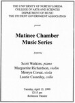 Matinee Chamber Music Series: Quartet in g minor, K. 478