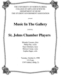 Music in the Gallery -St. Johns Chamber Players