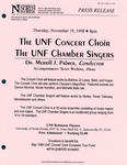 The University of North Florida Concert Choir and Chamber Singers Fall '98.