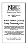 UNF Dept. of Music Faculty Concert Nov. 14, 2002, Disc 1 by UNF Department of Music