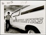 UNF Athletics Van and Unidentified Man by Spinnaker Media