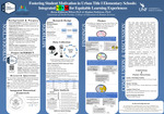 UNF STARS 2023 Poster Presentation: “Fostering Student Motivation in Urban Title I Elementary Schools: Integrated STEM for Equitable Learning Experiences” by Raven Robinson-Wilson, Meghan Parkinson, and Rui Wang