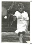 UNF Tennis Player by Terry Meclaris