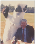 UNF Mascot and President McCray by University of North Florida