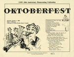 UNF's 16th Anniversary Homecoming Celebration Oktoberfest Flyer by University of North Florida